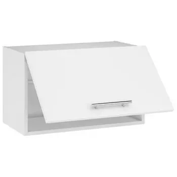 шкаф навесной Белый глянец 600х300х360мм 1 дверь МДФ/ЛДСП