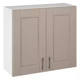 шкаф навесной Бергамо 800х316х720мм 2 двери МДФ/ЛДСП