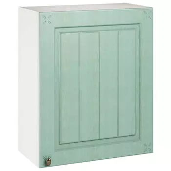 шкаф навесной Прованс Изумруд 600х316х720мм 1 дверь МДФ/ЛДСП