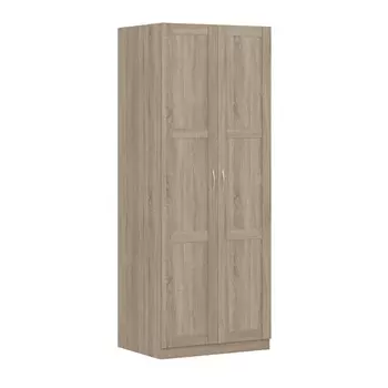 шкаф ПЕГАС 2 двери сборные 780x2020x580мм сонома ЛДСП