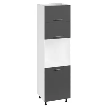 кухонный шкаф-пенал для духовки Лофт 600х560х2140мм МДФ/ЛДСП