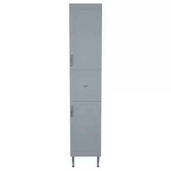 шкаф-пенал напольный IDDIS Oxford 36см светло-серый