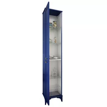 шкаф-пенал напольный SANFLOR Ванесса R 34см индиго