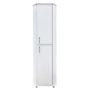 шкаф-пенал напольный угловой GRADEONIKA 36см правый белый