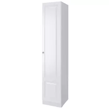 шкаф РОМЕО однодверный 450х600х2345мм белый ЛДСП/МДФ