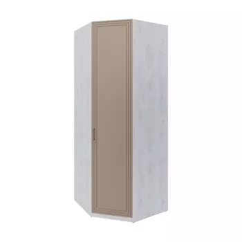 шкаф угловой 1 дверь Trisha Base 2328x900x900мм МДФ/ЛДСП латте фактур/дуб харбор