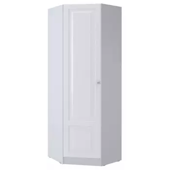 шкаф угловой РОМЕО однодверный 910х910х2345мм белый ЛДСП/МДФ