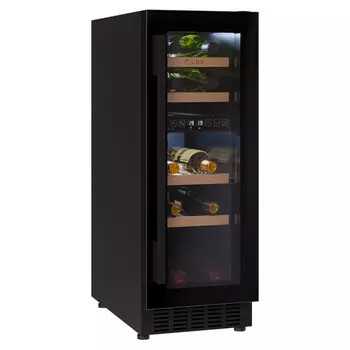 шкаф винный LEX LWD3017BL dual zone 52л 17 бутылок