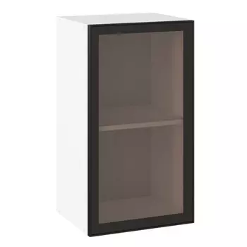 кухонный шкаф-витрина навесной 720х400х312мм 1 дверь профиль/ЛДСП