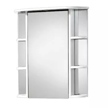 шкаф зеркальный АКВАЛЬ София 60см белый левый
