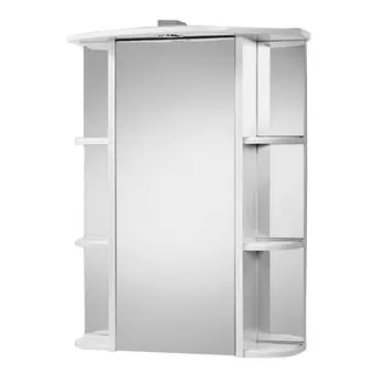 шкаф зеркальный АКВАЛЬ София 60см белый левый