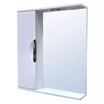 шкаф зеркальный GRADEONIKA Аура 60см с подсветкой левый