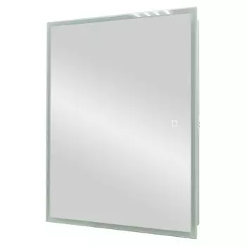 шкаф зеркальный INDIGO 60см LED сенсор белый