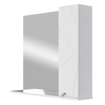 шкаф зеркальный VANNIKA Villa 60см белый правый