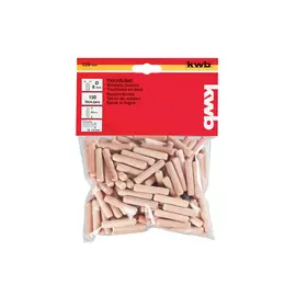 шкант деревянный KWB, 8х40мм, 150шт