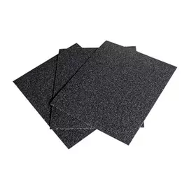 шкурка абразивная PQTOOLS Р40 водостойкая на тканой основе 230х280мм, арт.2207040