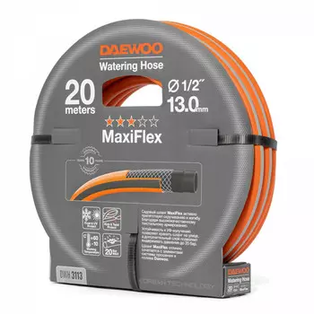 шланг армированный DAEWOO MaxiFlex 1/2" 13мм 20м 20Бар
