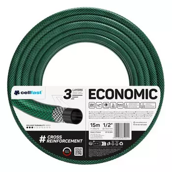 шланг CELLFAST Economic 1/2" 15м 20Бар