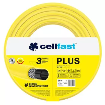 шланг CELLFAST PLUS 1" 25м 25Бар