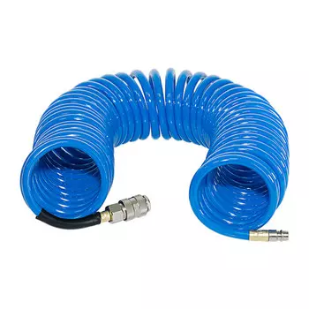 шланг пневматический спиральный FUBAG 10м 6x10мм с фитингами