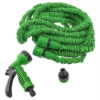 шланг самоудлиняющийся MASTERPROF 30 м 3Бар с распылителем и коннекторами