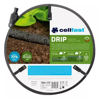 шланг сочащийся CELLFAST DRIP 1/2" 30м 3Бар