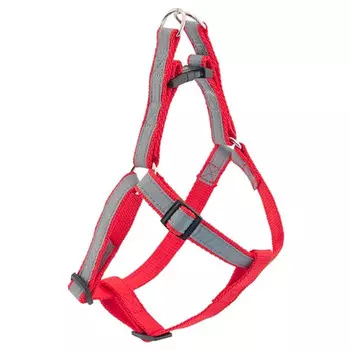 шлейка светоотражающая Ecco-Sport Reflex 25мм 45-60/50-70см красная