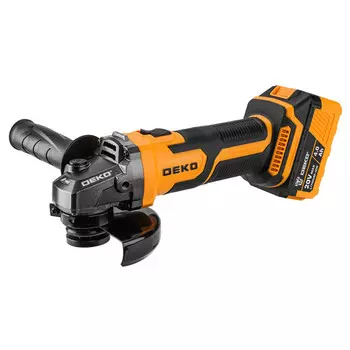 шлифмашина угловая DEKO DKAG20-125 1х4,0Ач 125мм