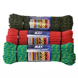 шнур с сердечником 5мм 20м ПП 16-прядный