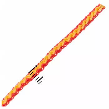 шнур хозяйственный 4мм 20м ПП разноцветный