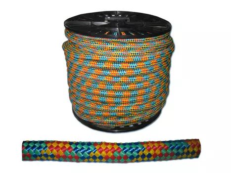 шнур с сердечником 16мм ПП 48-прядный цветной