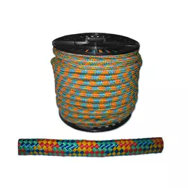 шнур с сердечником 20 мм, полипропилен, 48-прядный, цветной