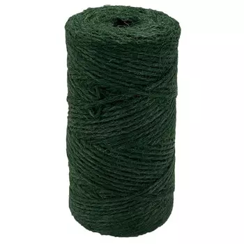 шпагат для подвязки растений MAXITERRA 60м джут зеленый