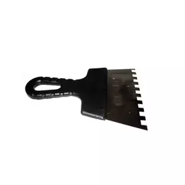 шпатель зубчатый антикор.покрытие 150мм зуб 8х8мм, арт.6300