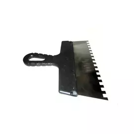 шпатель зубчатый антикор.покрытие 250мм зуб 8х8мм, арт.6306