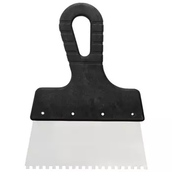 шпатель зубчатый Master Color 150мм зуб 4х4 мм, арт.30-2335