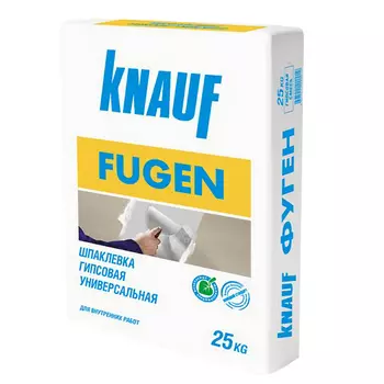шпатлевка гипсовая KNAUF Фуген 25кг, арт.Фугенфюллер-25