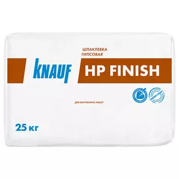 шпатлевка гипсовая KNAUF HP Finish 25кг