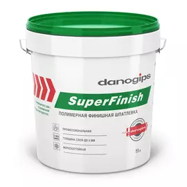 шпатлевка готовая DANOGIPS SuperFinish финишная 11л, арт.000017628