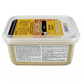 шпатлевка готовая ЛАКРА по дереву 0,6кг белая, арт.ШПбел0,6