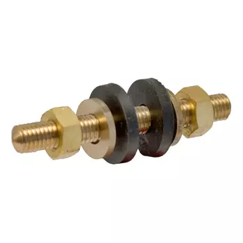 шпилька для унитаза с гайками 6мм латунь 2шт