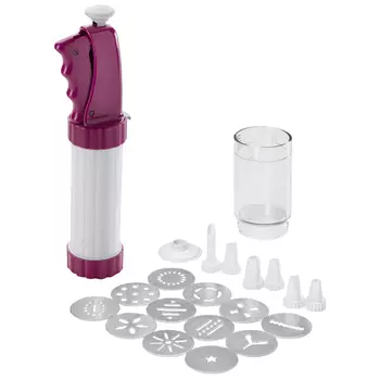 шприц кондитерский METALTEX 18 насадок пластик, нерж.сталь