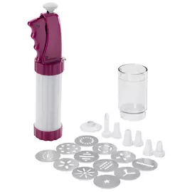 шприц кондитерский METALTEX 18 насадок пластик, нерж.сталь