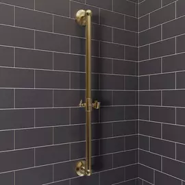 штанга душевая IDDIS Oldie 720 мм бронза