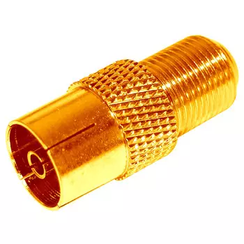 штекер антенный REXANT 2332 1хF гн. 1хTV гнездо