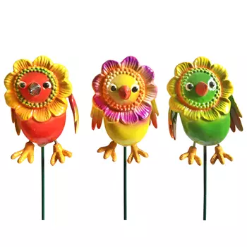 штекер садовый PARK Птица счастья 9x6,2x6,1см в асс-те