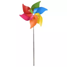 штекер садовый вертушка 27х72см мультиколор