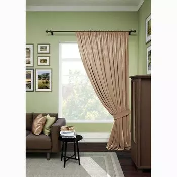 штора Avery, 300х200 см, коричневая