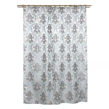 штора Belezza Palmira, 200х270 см, серо-бирюзовая