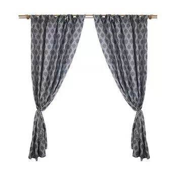 штора Belezza Vanda, 200х270 см, серо-голубая